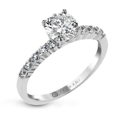 ZR20PRER Wedding Set in 14k Gold with Diamonds